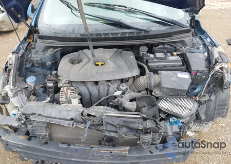 2014 Hyundai Elantra Se from USA, damaged, VIN KMHDH4AE8EU152809